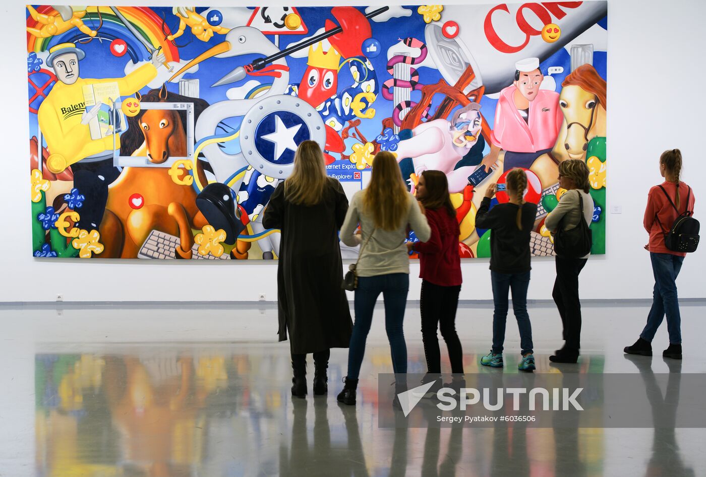 Russia Philip Colbert Exhibition