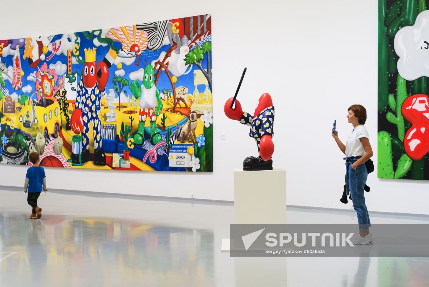 Russia Philip Colbert Exhibition