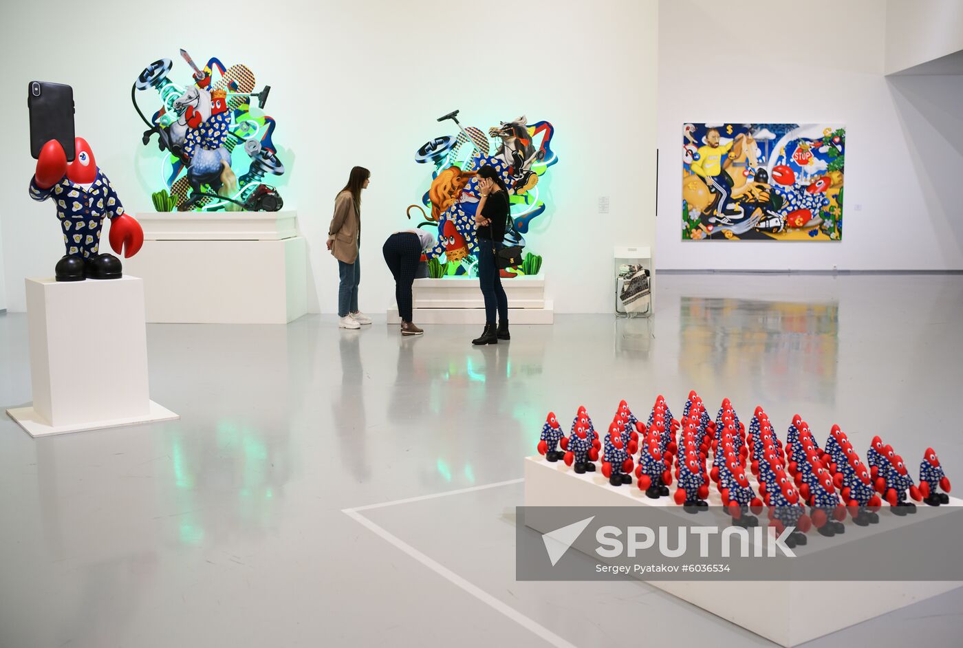 Russia Philip Colbert Exhibition