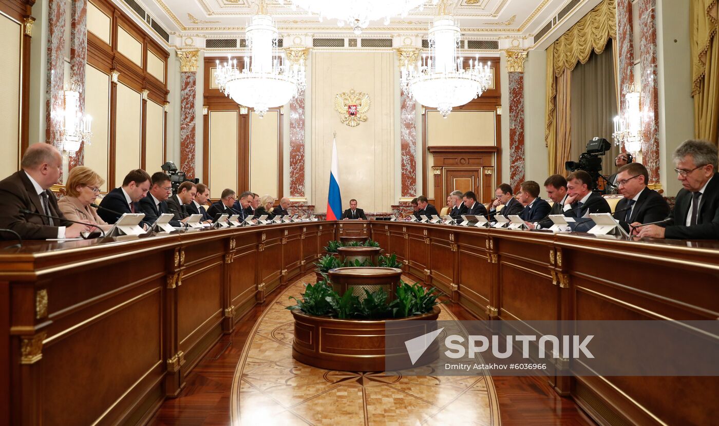 Russia Medvedev Government