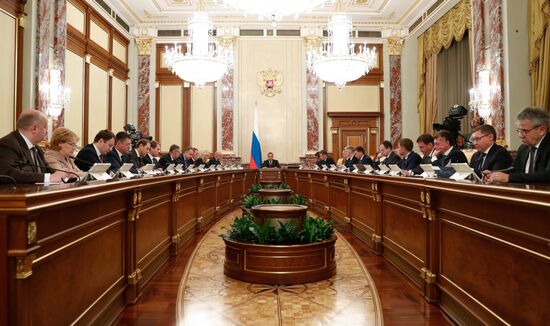 Russia Medvedev Government	 