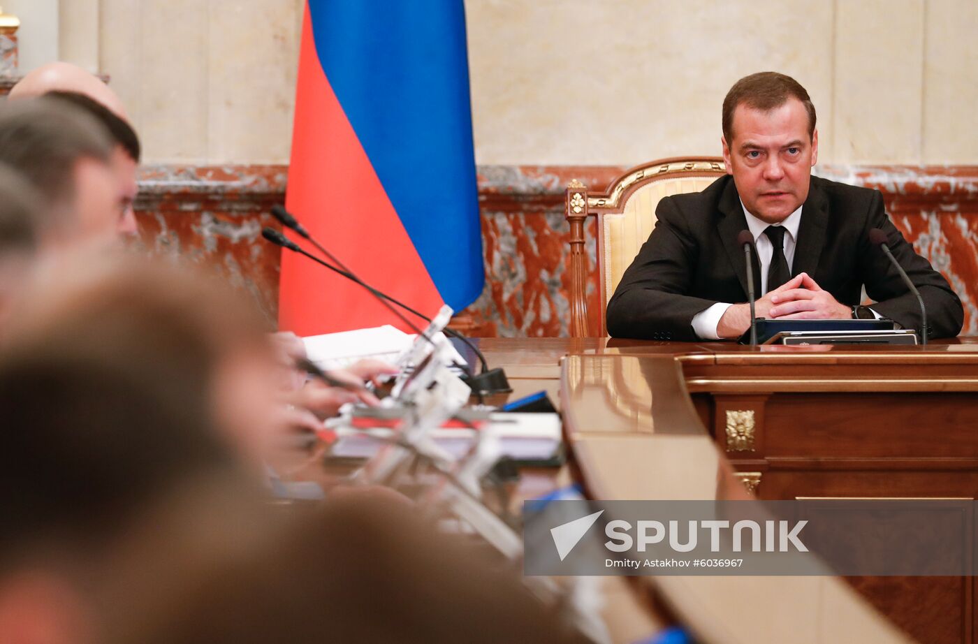 Russia Medvedev Government