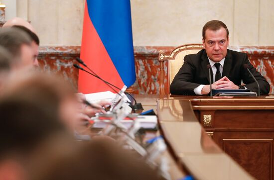 Russia Medvedev Government	 