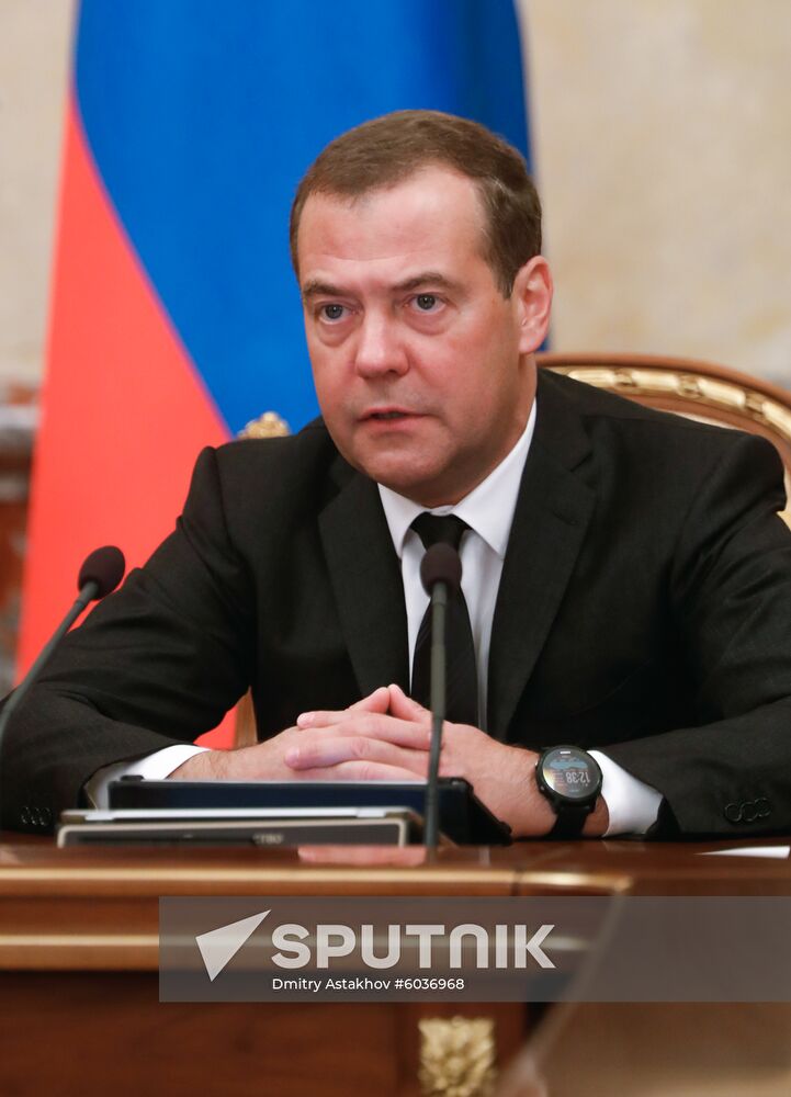 Russia Medvedev Government	 