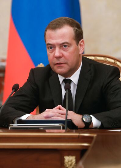 Russia Medvedev Government	 
