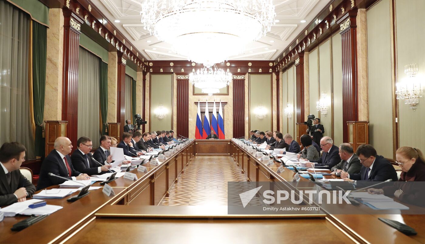 Russia Medvedev Government