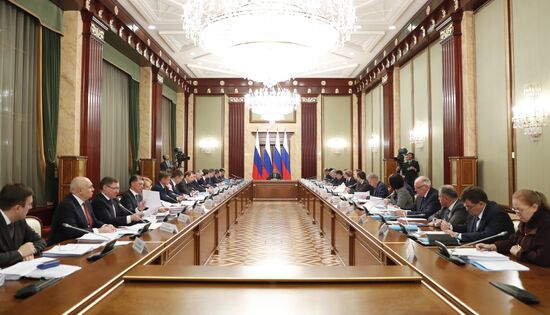 Russia Medvedev Government