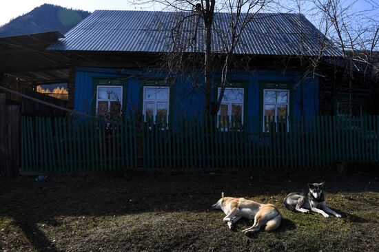 Russia Alygdzher Village