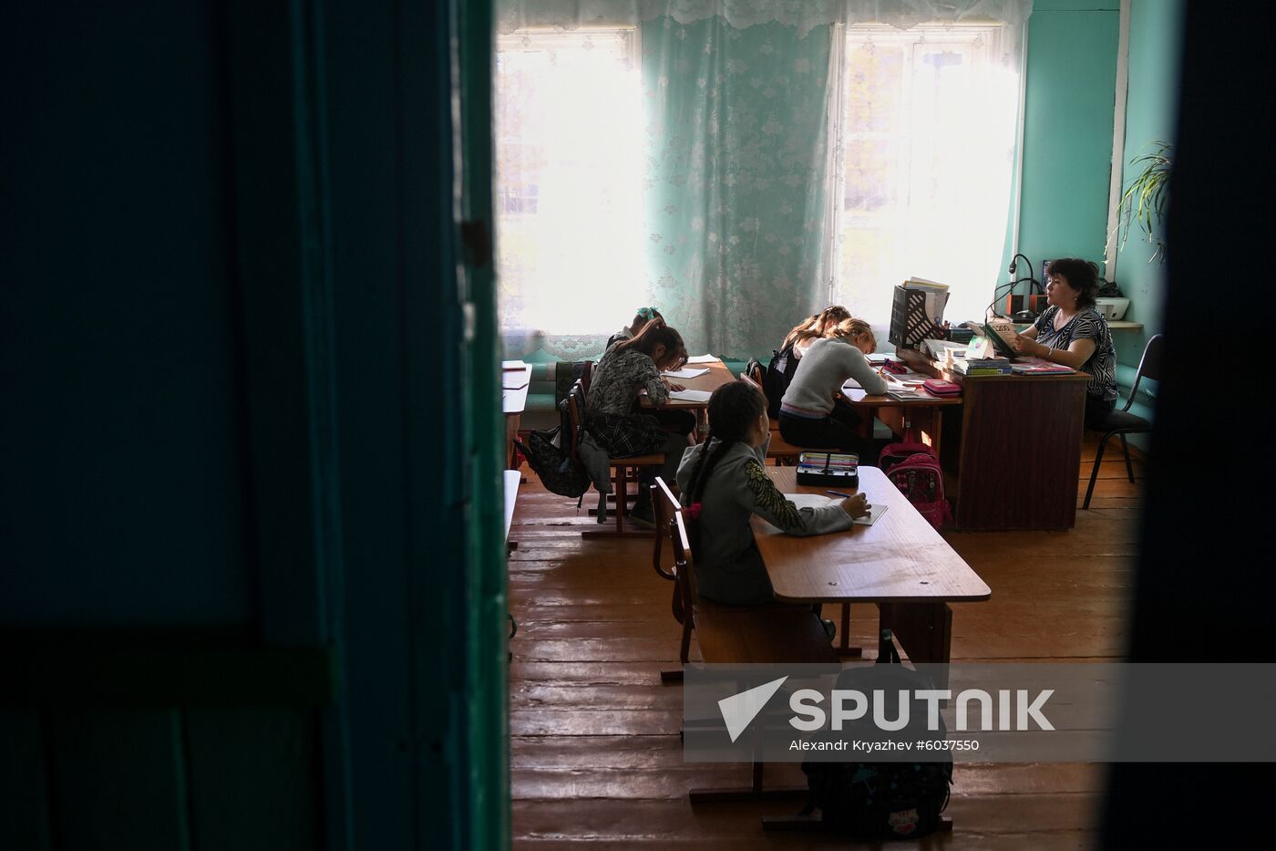 Russia Alygdzher Village