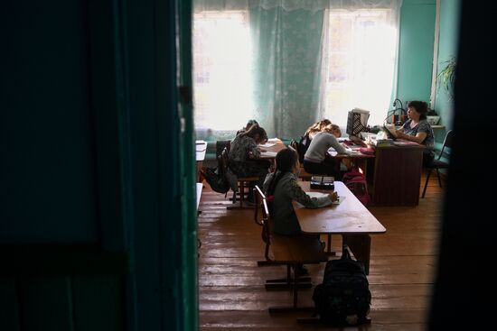 Russia Alygdzher Village