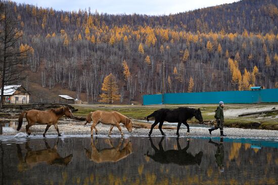 Russia Alygdzher Village