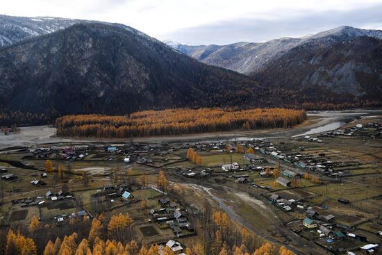 Russia Alygdzher Village
