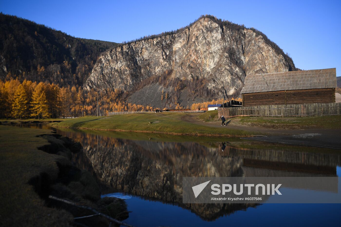 Russia Alygdzher Village