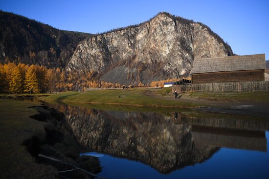 Russia Alygdzher Village