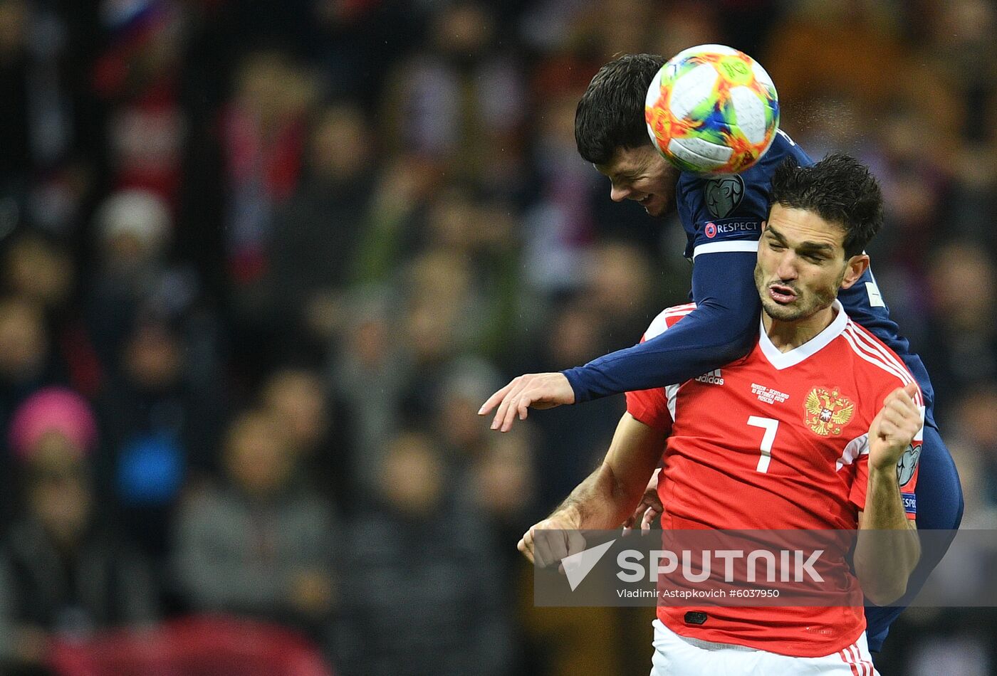 Russia Soccer Euro 2020 Qualifier Russia - Scotland
