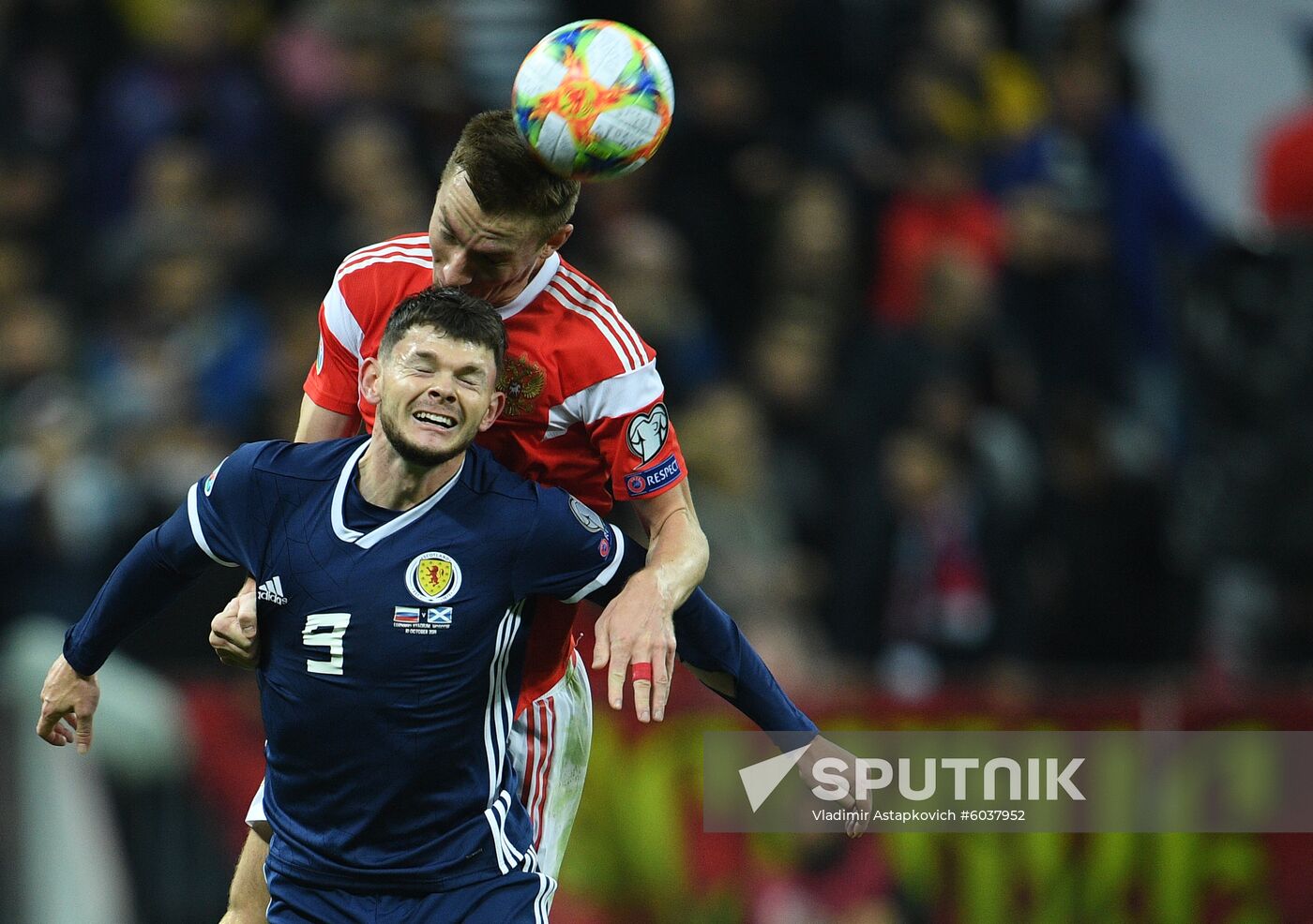 Russia Soccer Euro 2020 Qualifier Russia - Scotland