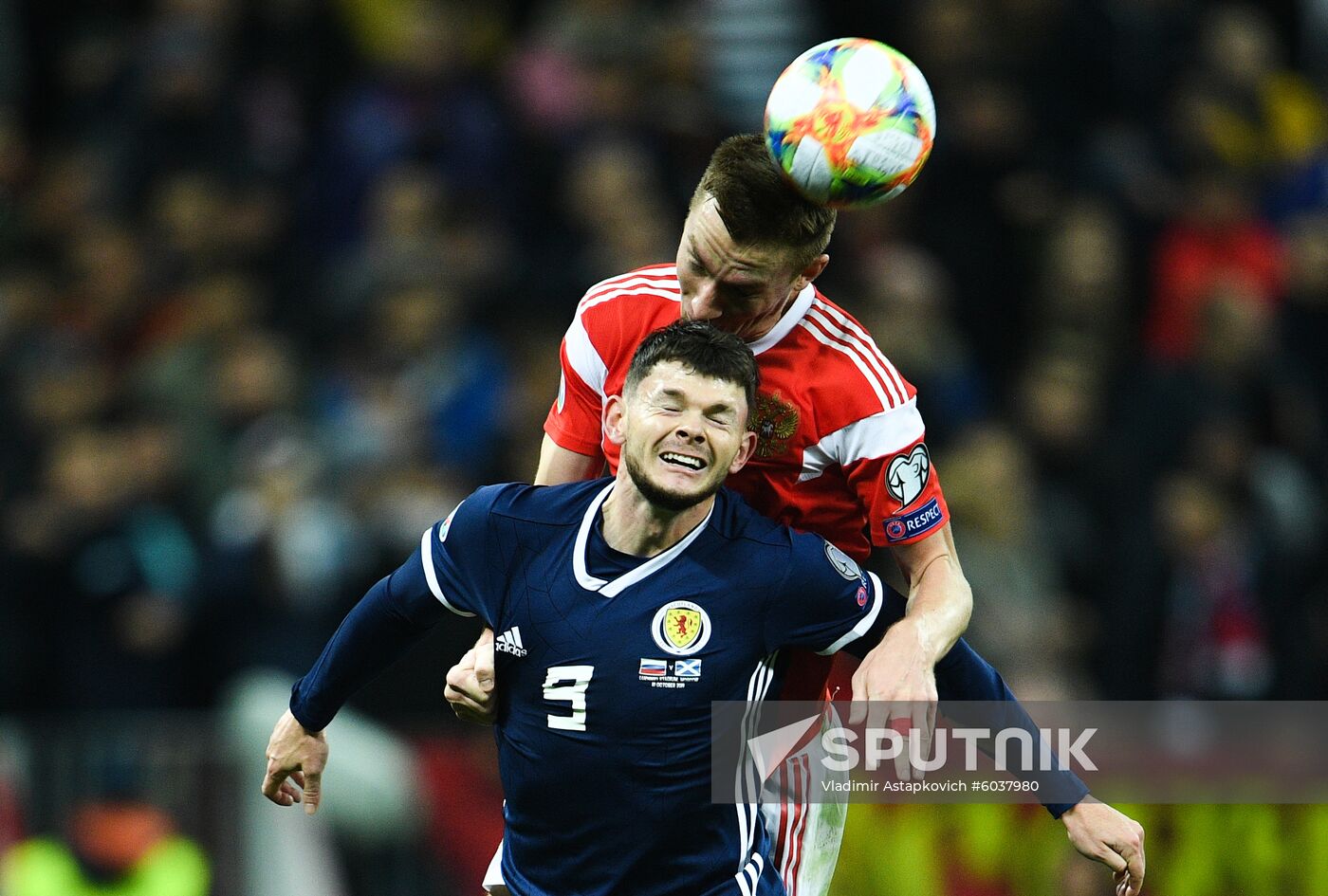 Russia Soccer Euro 2020 Qualifier Russia - Scotland