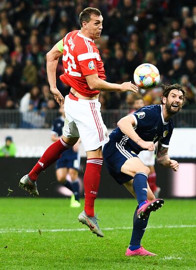 Russia Soccer Euro 2020 Qualifier Russia - Scotland