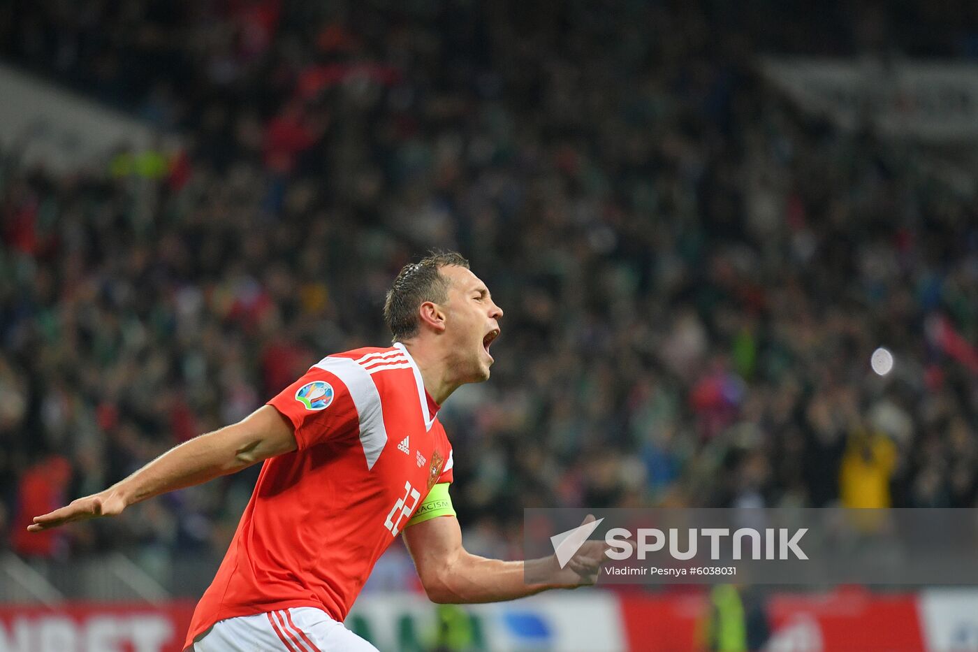 Russia Soccer Euro 2020 Qualifier Russia - Scotland