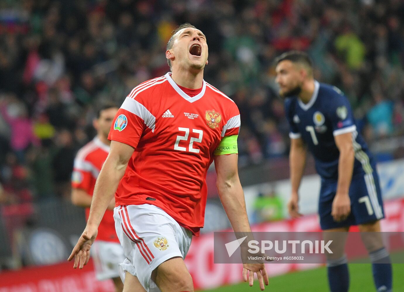 Russia Soccer Euro 2020 Qualifier Russia - Scotland