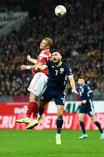Russia Soccer Euro 2020 Qualifier Russia - Scotland