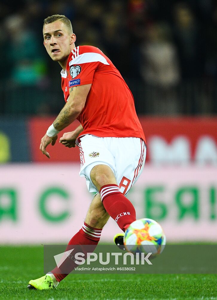 Russia Soccer Euro 2020 Qualifier Russia - Scotland
