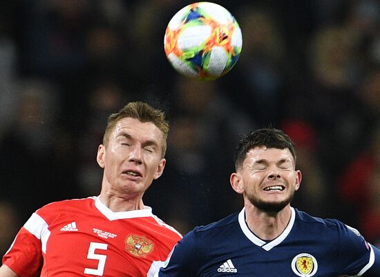 Russia Soccer Euro 2020 Qualifier Russia - Scotland
