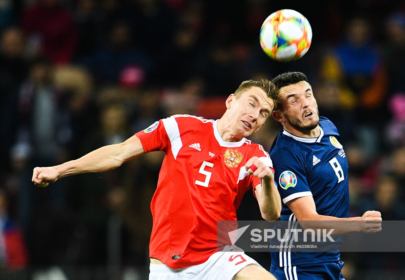 Russia Soccer Euro 2020 Qualifier Russia - Scotland