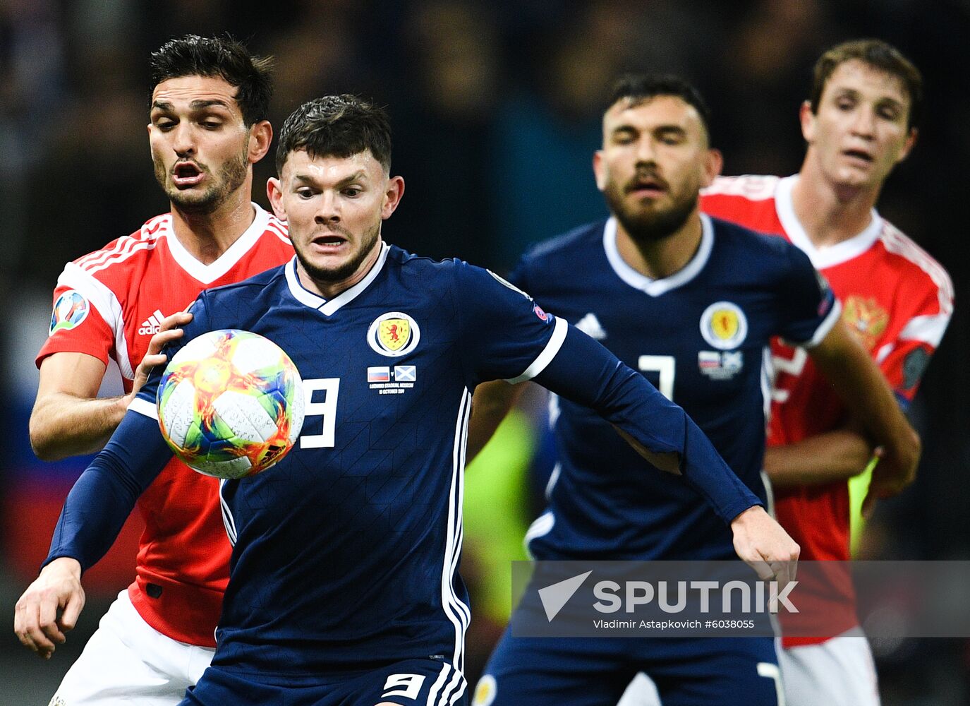 Russia Soccer Euro 2020 Qualifier Russia - Scotland