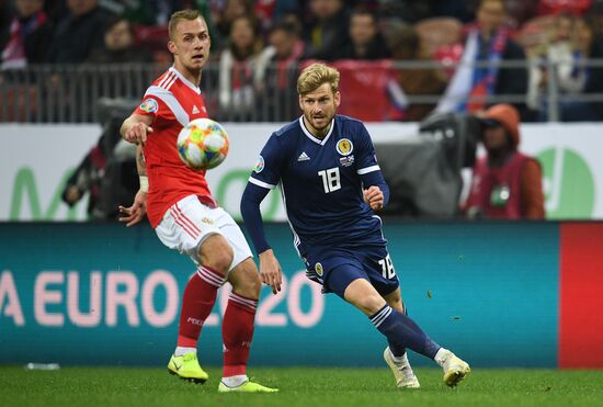Russia Soccer Euro 2020 Qualifier Russia - Scotland
