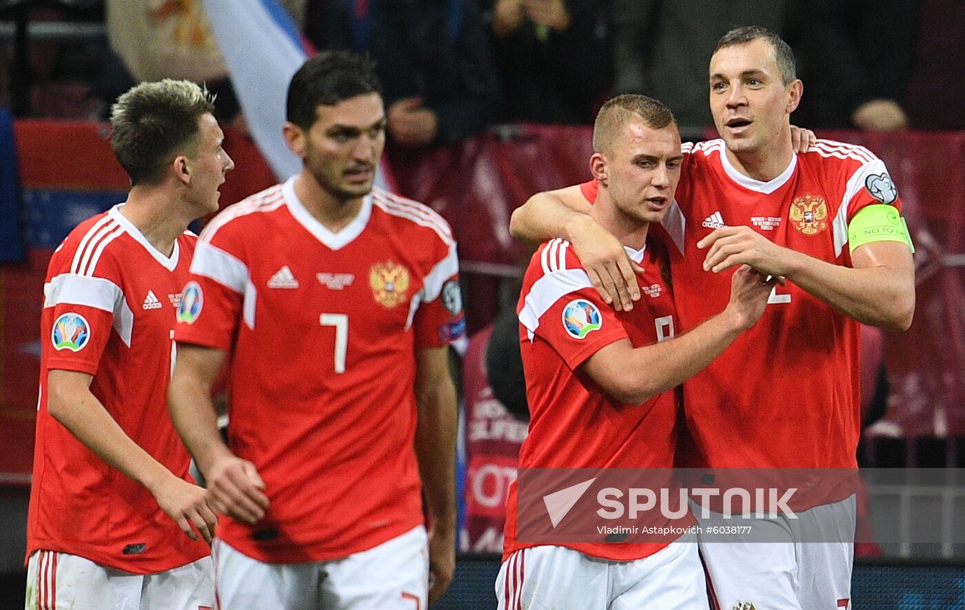 Russia Soccer Euro 2020 Qualifier Russia - Scotland