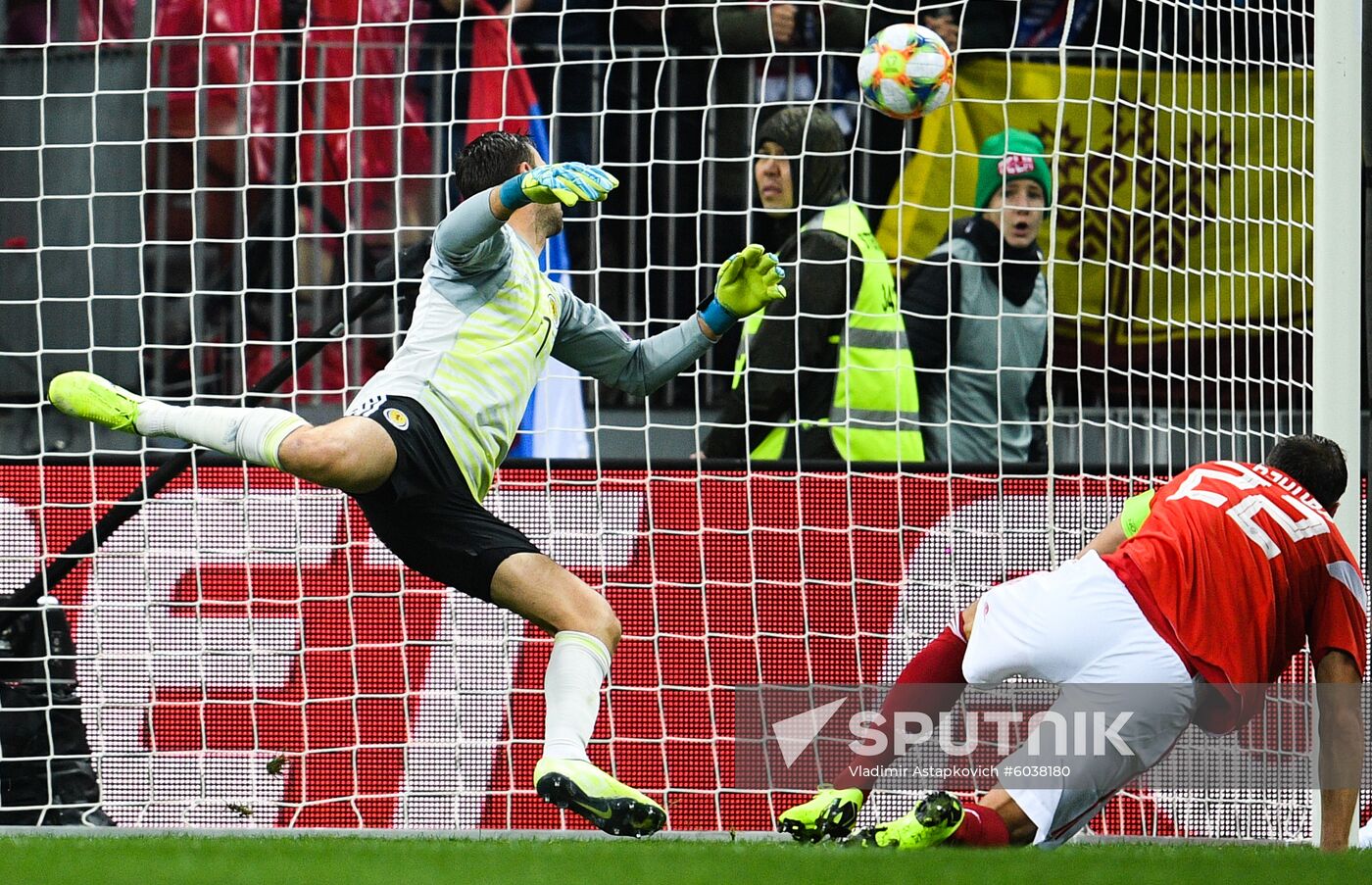 Russia Soccer Euro 2020 Qualifier Russia - Scotland