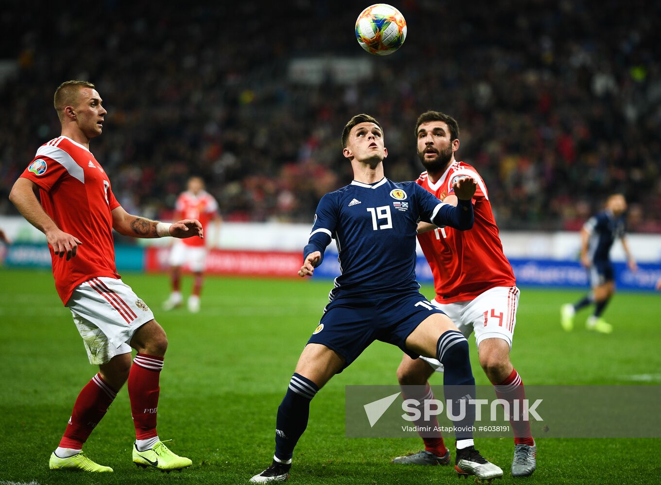 Russia Soccer Euro 2020 Qualifier Russia - Scotland