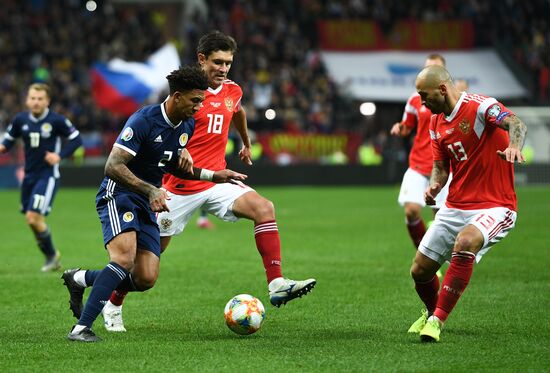 Russia Soccer Euro 2020 Qualifier Russia - Scotland