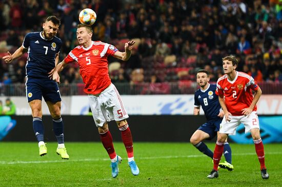 Russia Soccer Euro 2020 Qualifier Russia - Scotland