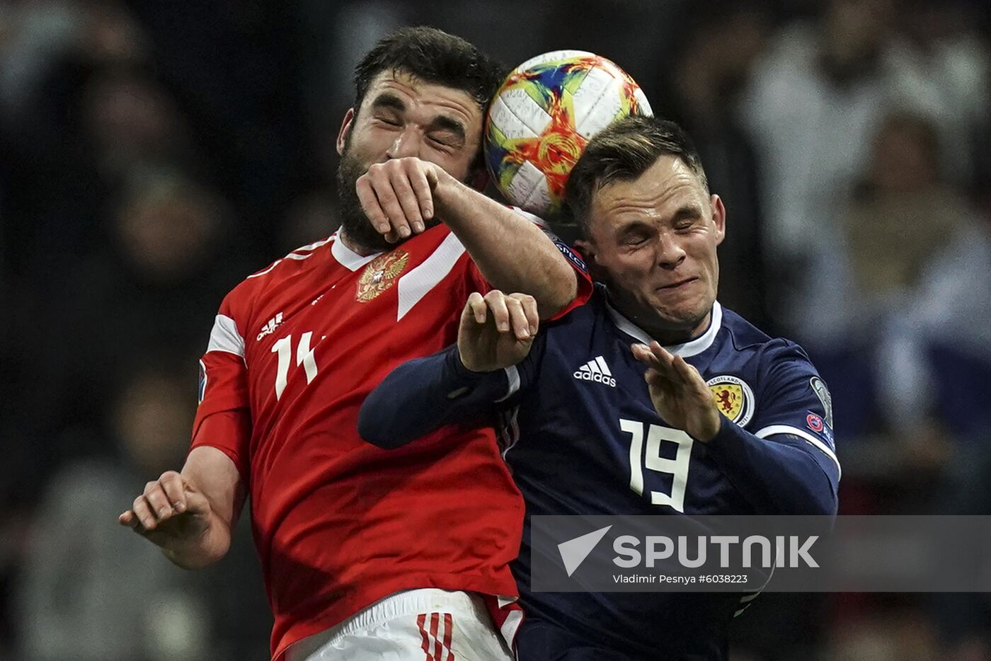Russia Soccer Euro 2020 Qualifier Russia - Scotland