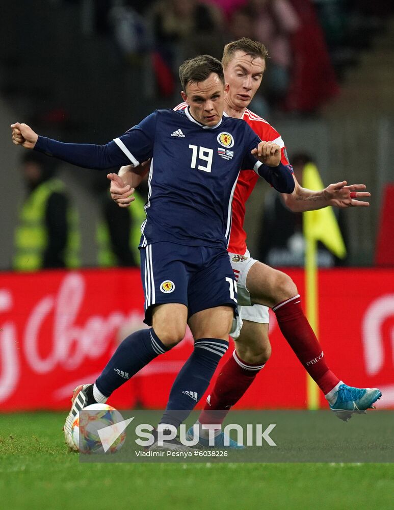 Russia Soccer Euro 2020 Qualifier Russia - Scotland