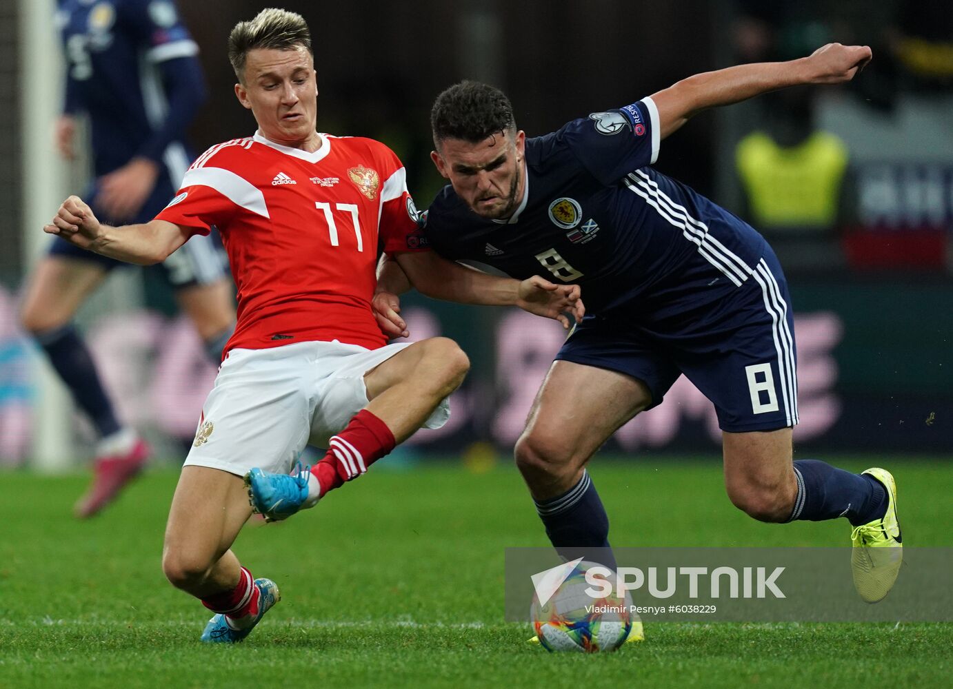 Russia Soccer Euro 2020 Qualifier Russia - Scotland