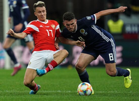 Russia Soccer Euro 2020 Qualifier Russia - Scotland
