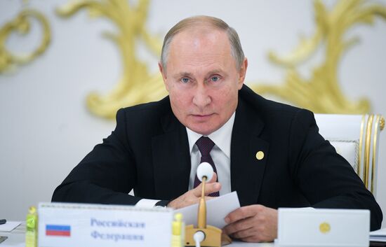 Turkmenistan CIS Heads of State Summit