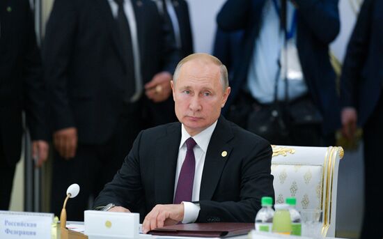Turkmenistan CIS Heads of State Summit
