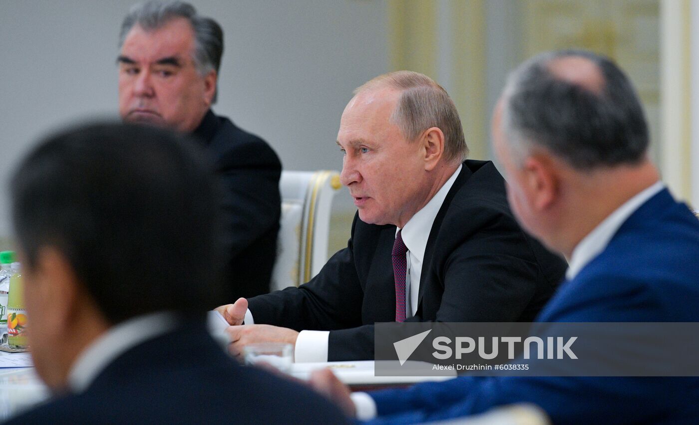 Turkmenistan CIS Heads of State Summit
