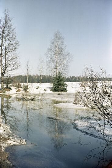April outside Moscow