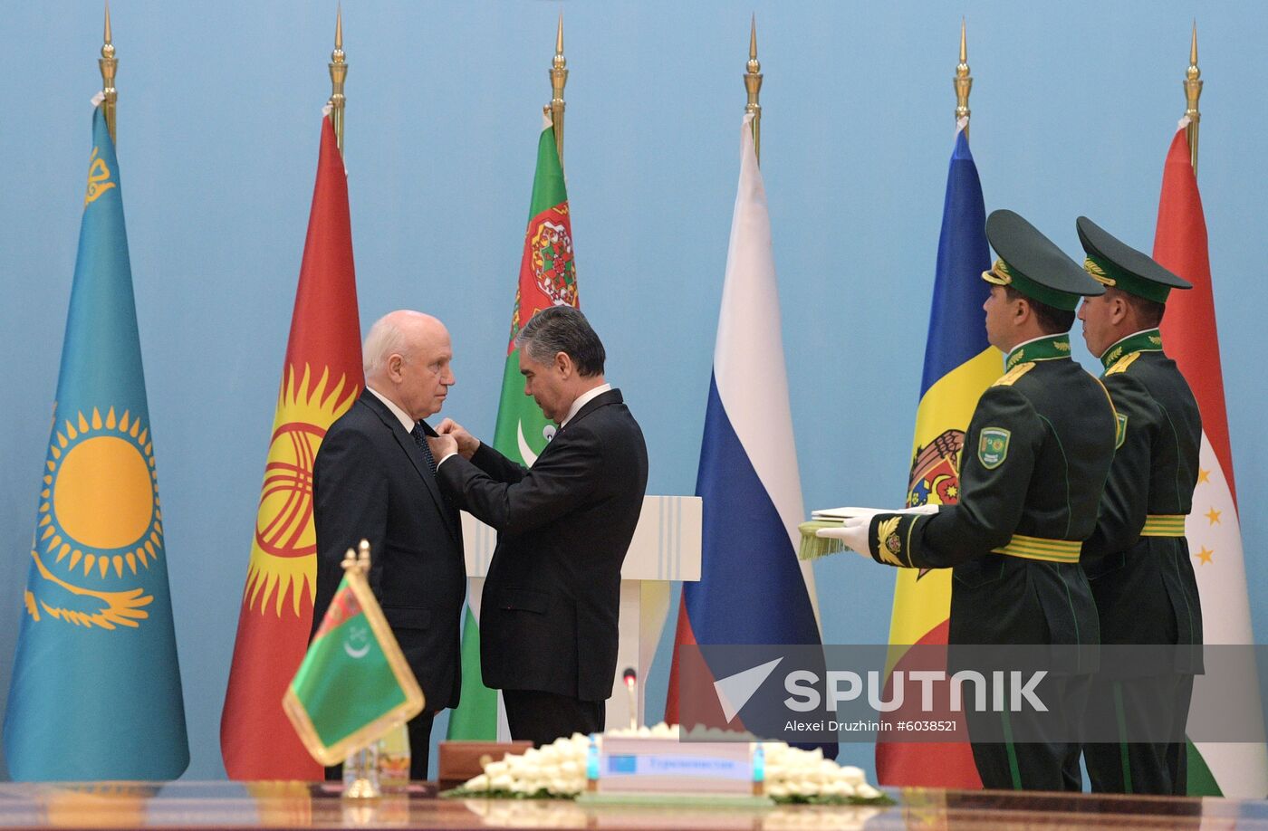Turkmenistan CIS Heads of State Summit
