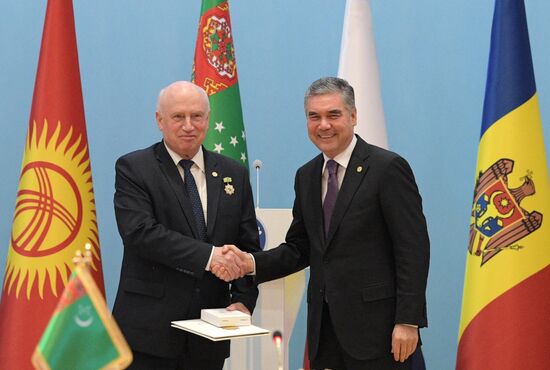 Turkmenistan CIS Heads of State Summit