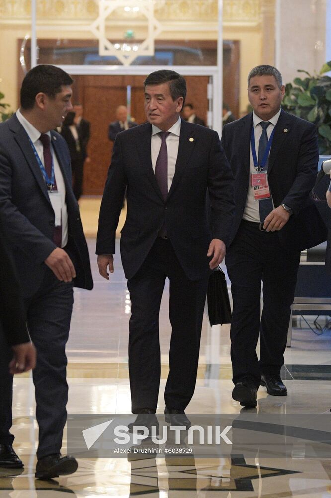 Turkmenistan CIS Heads of State Summit