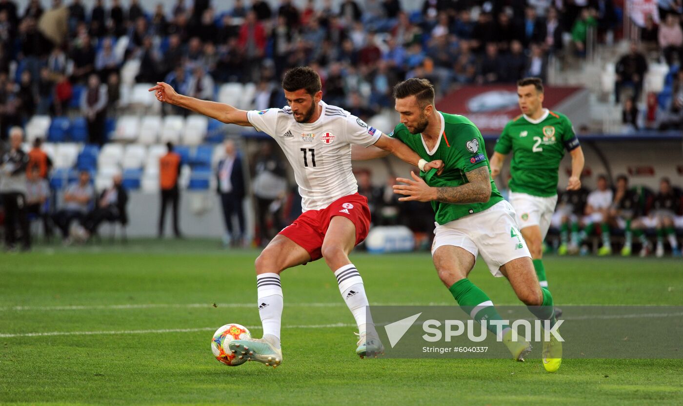 Georgia Soccer Euro 2020 Qualifier Georgia - Ireland