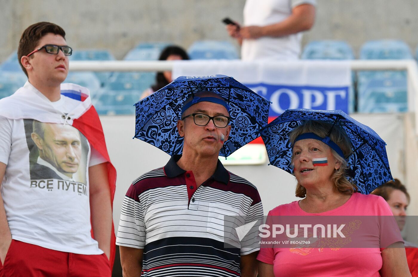 Cyprus Soccer Euro 2020 Qualifier Cyprus - Russia