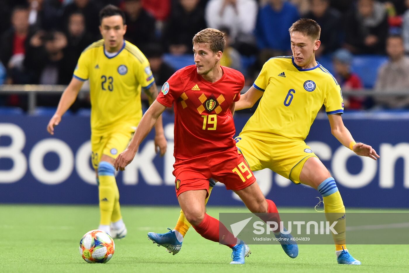 Kazakhstan Soccer Euro 2020 Qualifier Kazakhstan - Belgium