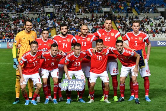 Cyprus Soccer Euro 2020 Qualifier Cyprus - Russia